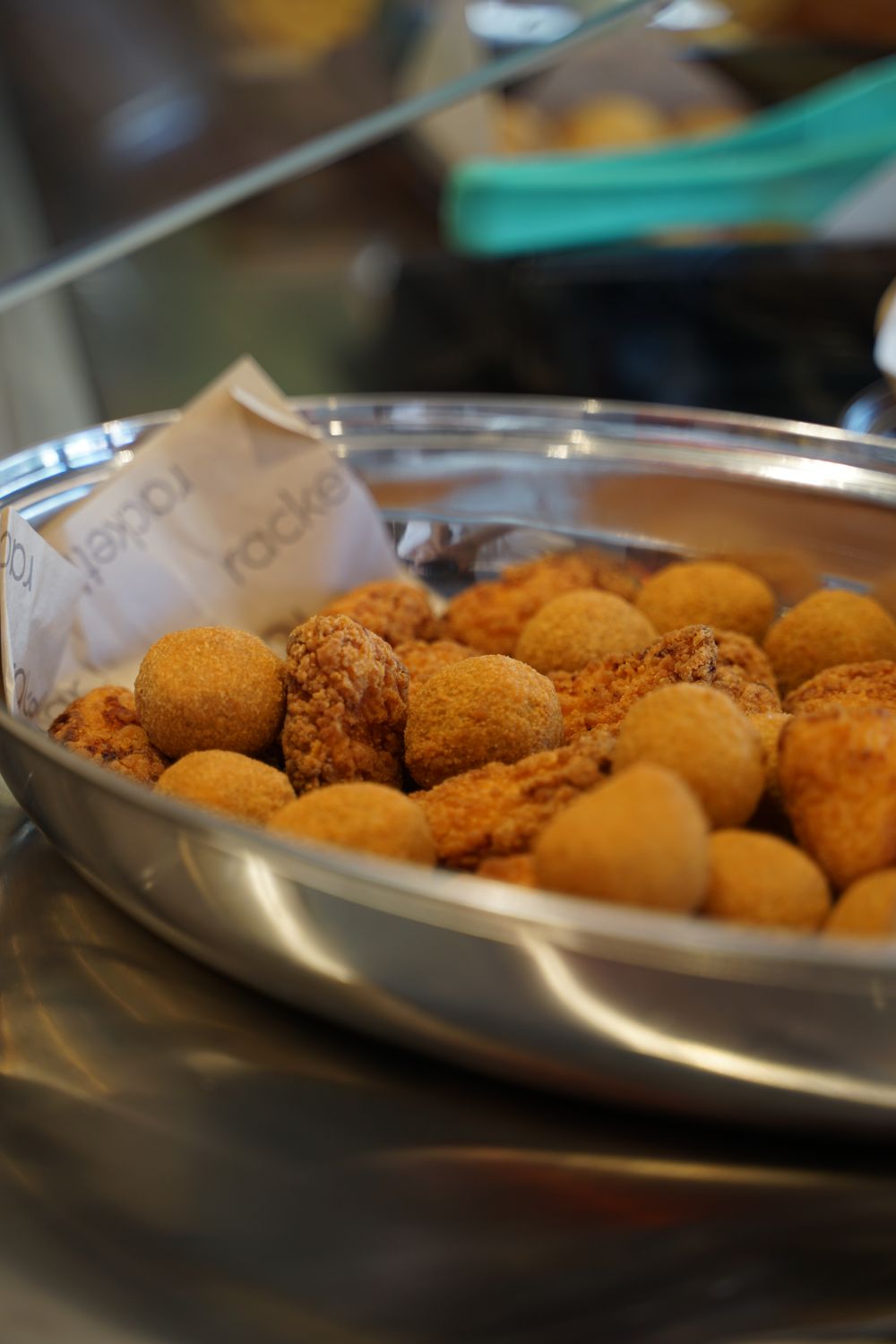 Fritti dorati appena preparati